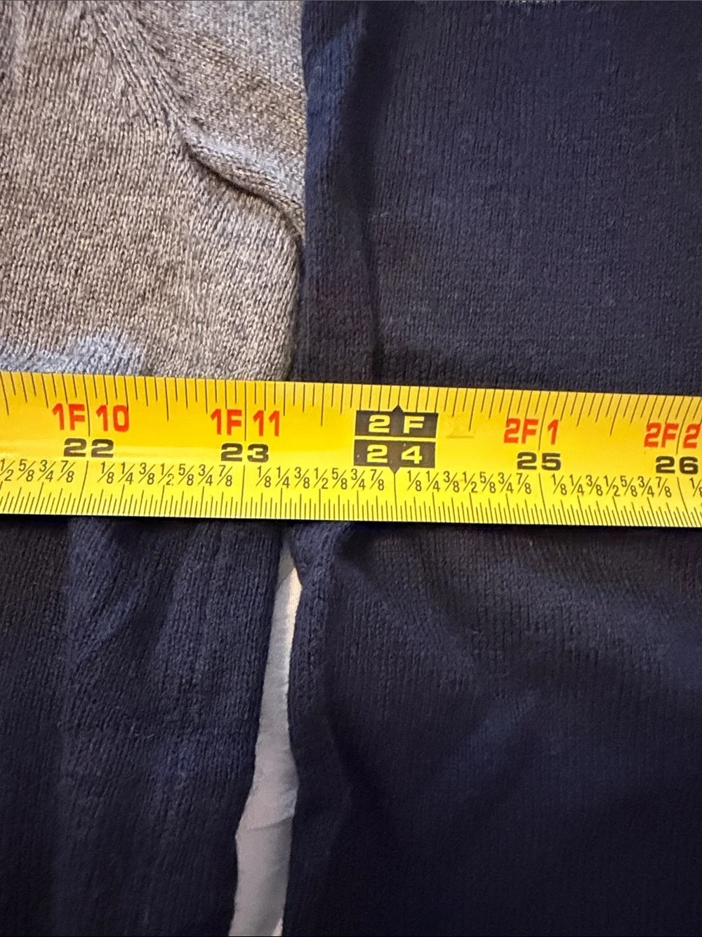 Banana Republic Olive, Gray & Navy Colorblock Crewneck Sweater